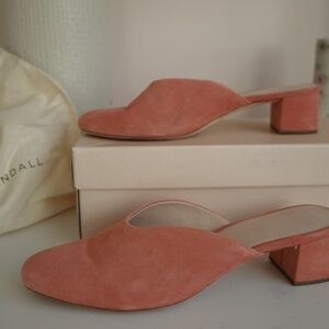 Loeffler Randall Rose Suede Mules